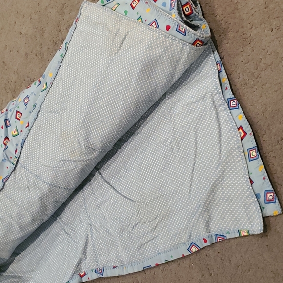 Homemade ABC throw - Picture 2 of 4